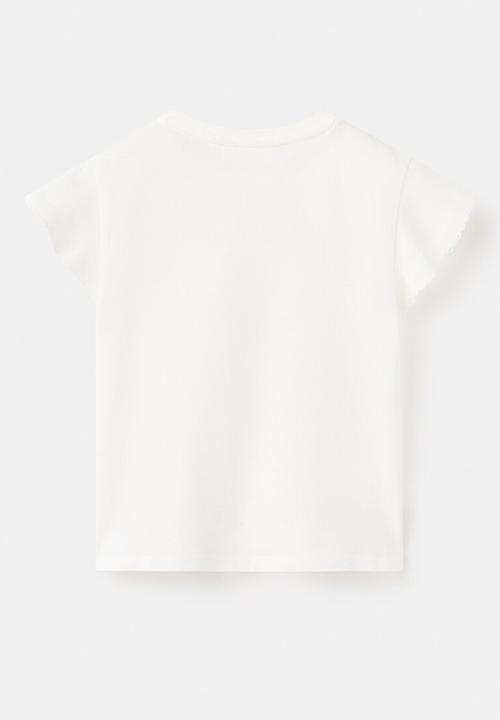 MANGO - T-Shirt Mara - Natural
