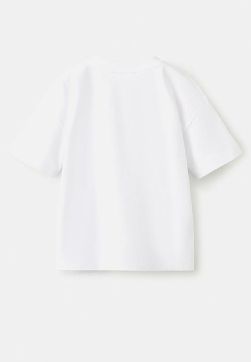 MANGO - T-Shirt PANIB - White