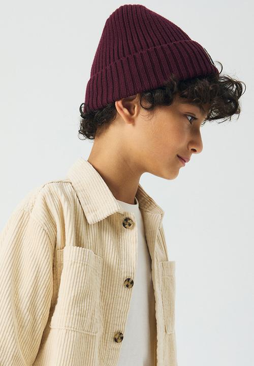 H&M - Cotton corduroy overshirt - light beige