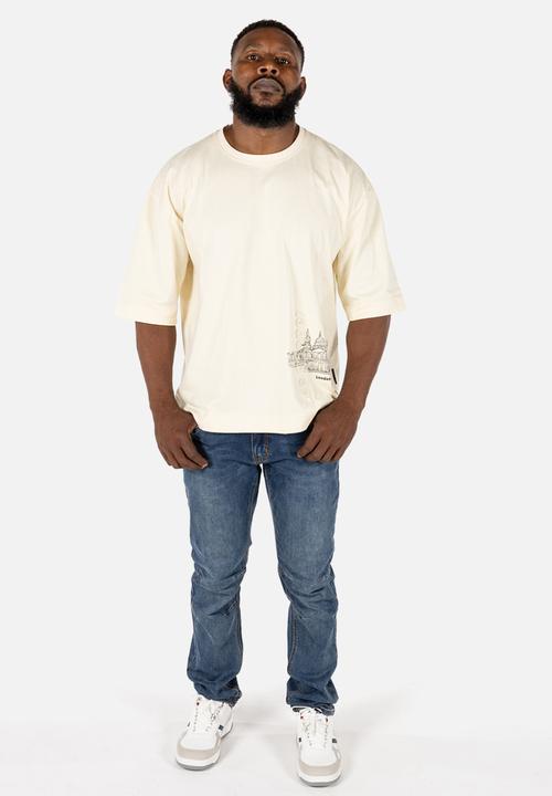 Lee Cooper - Blaize Tee - Beige