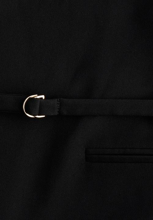 H&M - Belted blazer - black
