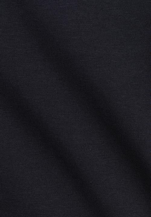 H&M - Foldover-waist cotton trousers - navy blue