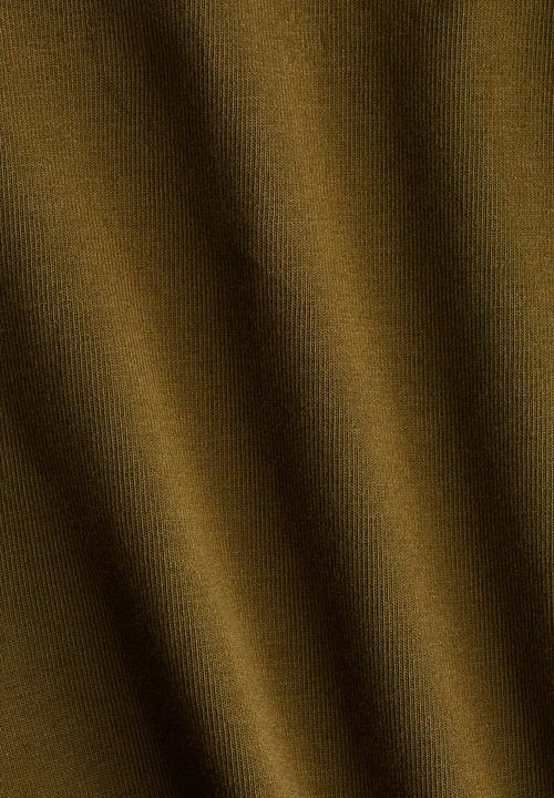 H&M - Foldover-waist cotton trousers - khaki green