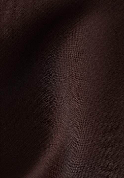 H&M - A-line skirt - dark brown