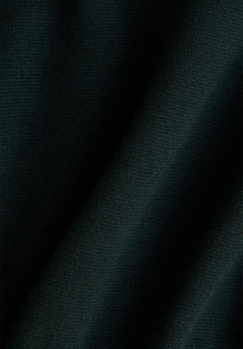 H&M - Shoulder-pad top - dark green