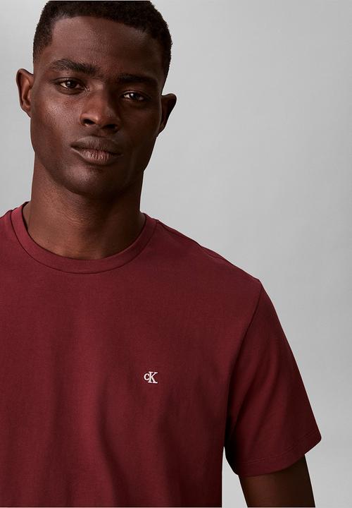 Calvin Klein - Ss Classic Monogram Tee - Mocha Moment