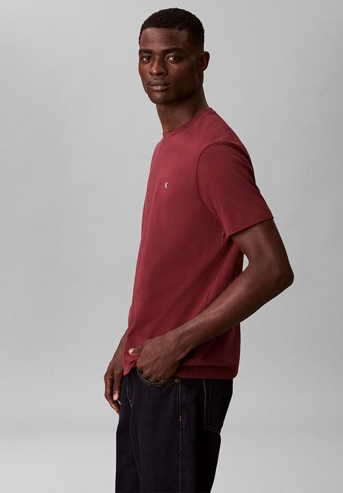 Calvin Klein - Ss Classic Monogram Tee - Mocha Moment