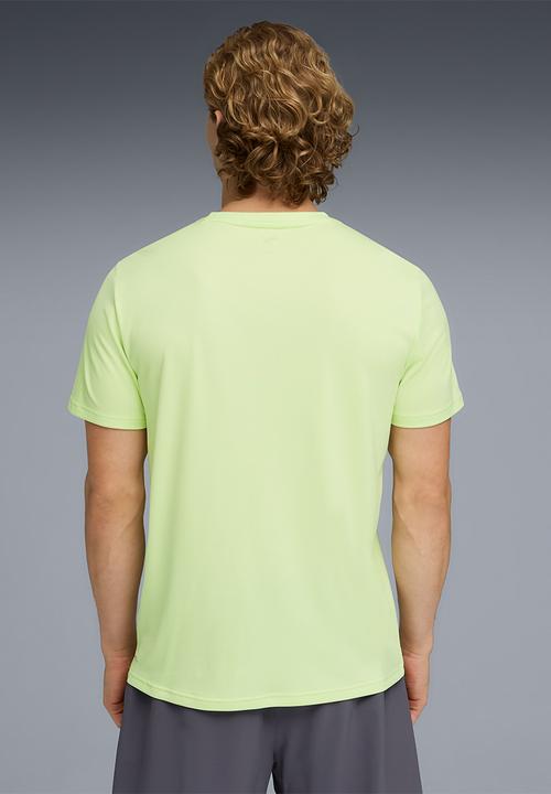 PUMA - TAD Essential Poly Texture Active Tee - Apple Spritz Yeloow