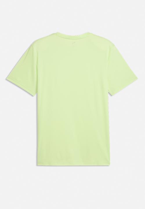 PUMA - TAD Essential Poly Texture Active Tee - Apple Spritz Yeloow