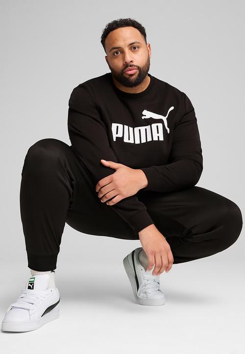 PUMA - ESS No. 1 Logo Crew FL - Black/Wht