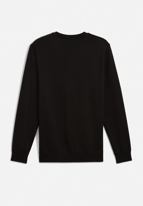 PUMA - ESS No. 1 Logo Crew FL - Black/Wht