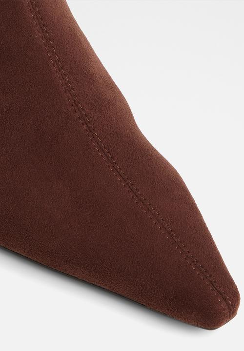 ALDO - Gavamana ankle boot - dark brown