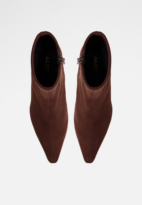 ALDO - Gavamana ankle boot - dark brown