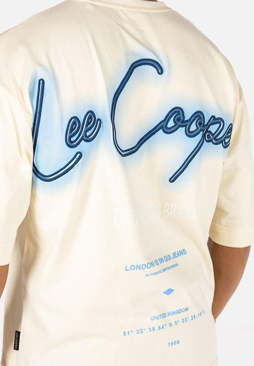 Lee Cooper - T-shirts - Timeo - Beige