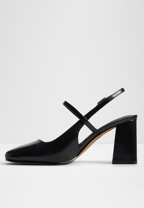 ALDO - Weraweth slingback heel - black leather