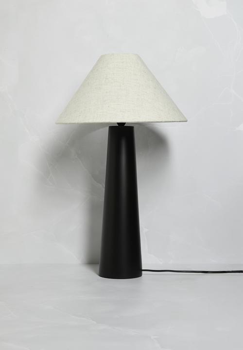 The Apex Table Lamp - black