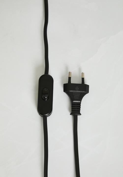 Sixth Floor - The Apex Table Lamp - black