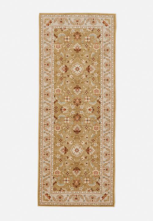 Nyssa Floral Runner Natural