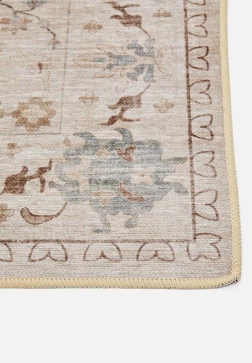 Sixth Floor - Brisbane  Thalia Floral Runner Natural