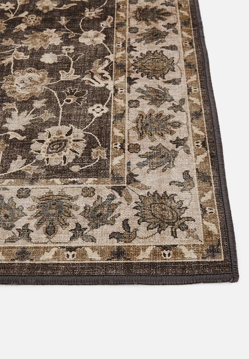 Sixth Floor - Brisbane  Avira Floral Runner Taupe