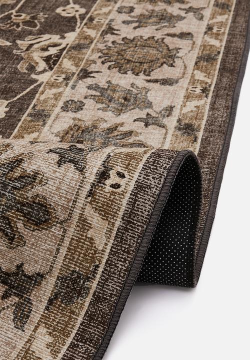 Sixth Floor - Brisbane  Avira Floral Runner Taupe