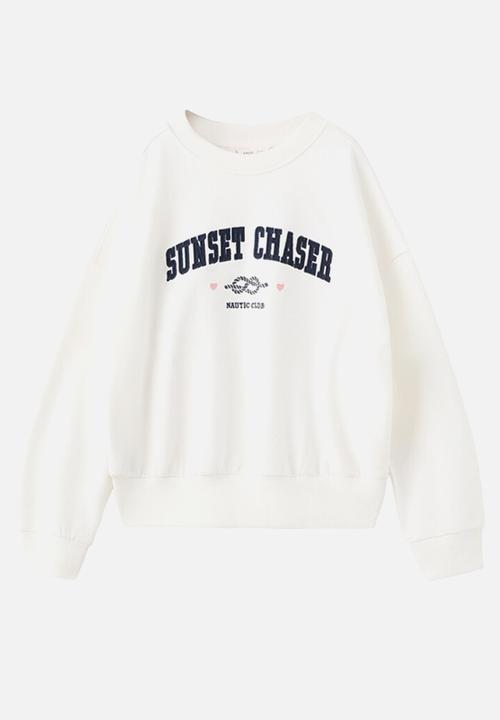 MANGO - Sweatshirt Sunset - Natural
