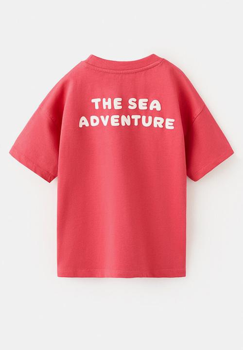 MANGO - T-Shirt Fdelfin - Red