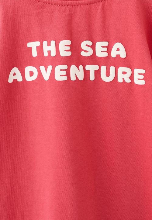 MANGO - T-Shirt Fdelfin - Red