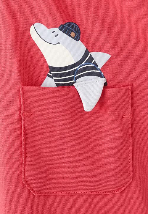 MANGO - T-Shirt Fdelfin - Red