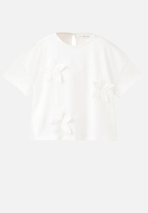 MANGO - T-Shirt TRESD - Natural