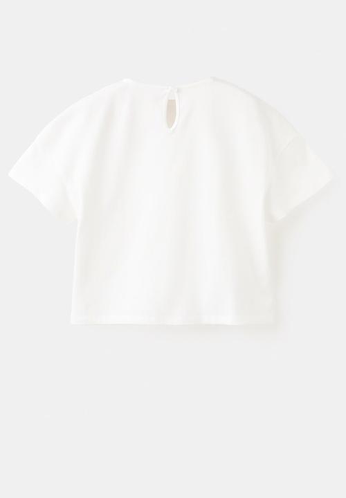 MANGO - T-Shirt TRESD - Natural