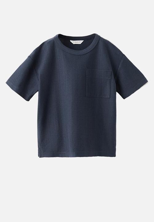 MANGO - T-Shirt MNAVYSET - Navy