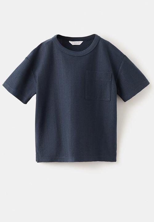MANGO - T-Shirt MNAVYSET - Navy