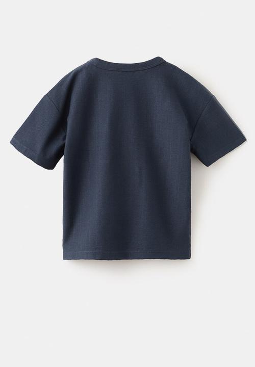 MANGO - T-Shirt MNAVYSET - Navy