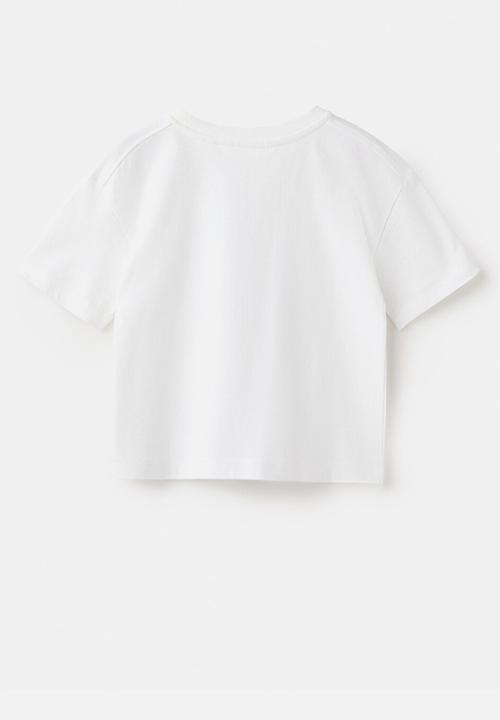 MANGO - T-Shirt MBEACH - White