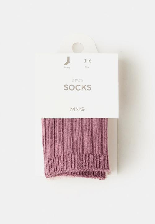 MANGO - Socks Luli - Pink
