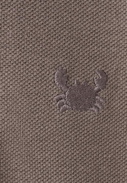 MANGO - Poloshirt JAVI - Dark Brown