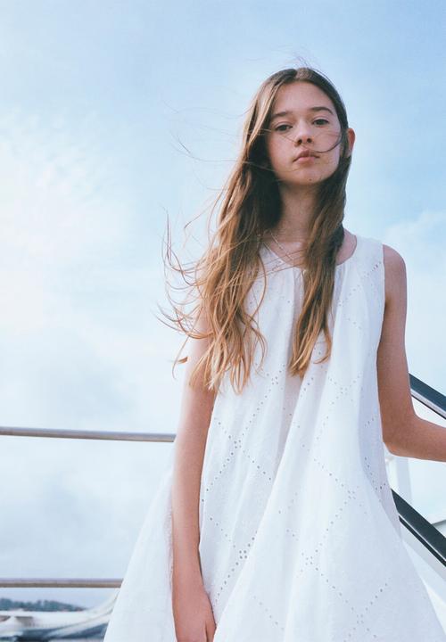 MANGO - Dress PATMOS - White