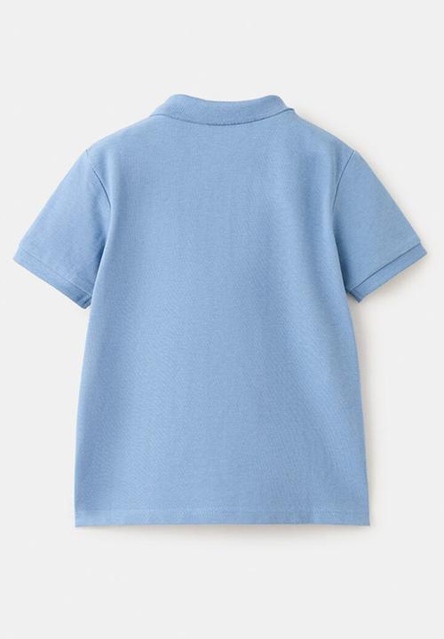 MANGO - Poloshirt JAVI - Medium Blue