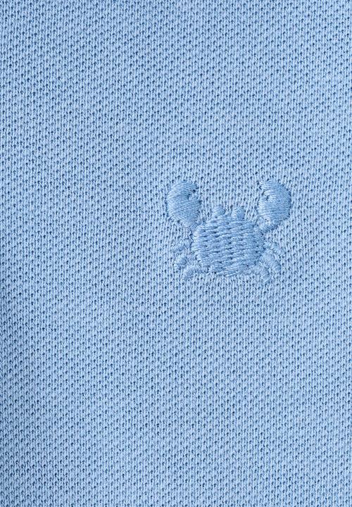 MANGO - Poloshirt JAVI - Medium Blue