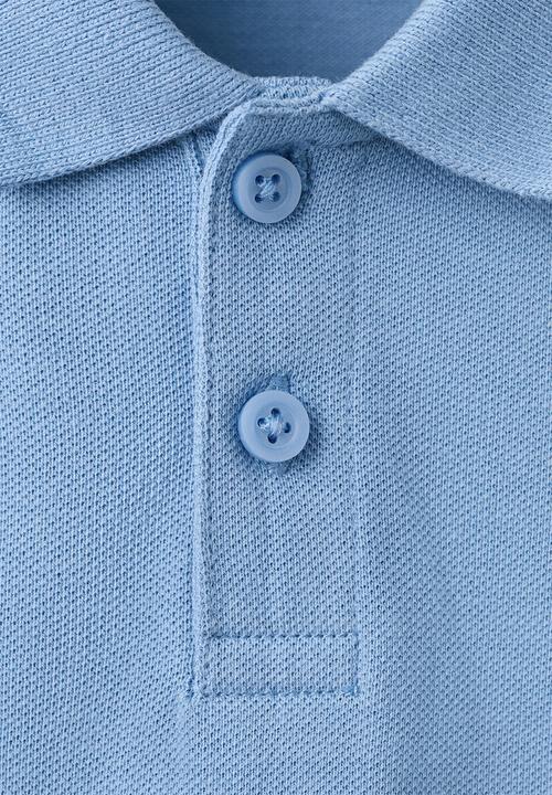 MANGO - Poloshirt JAVI - Medium Blue