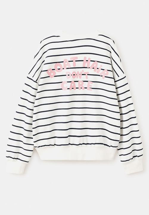 MANGO - Sweatshirt Boat - Natural