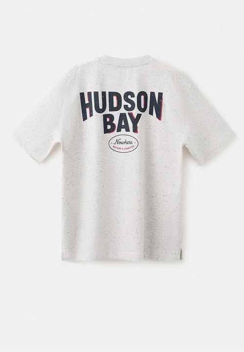 MANGO - T-Shirt Fpato - Light/Pastel Gray
