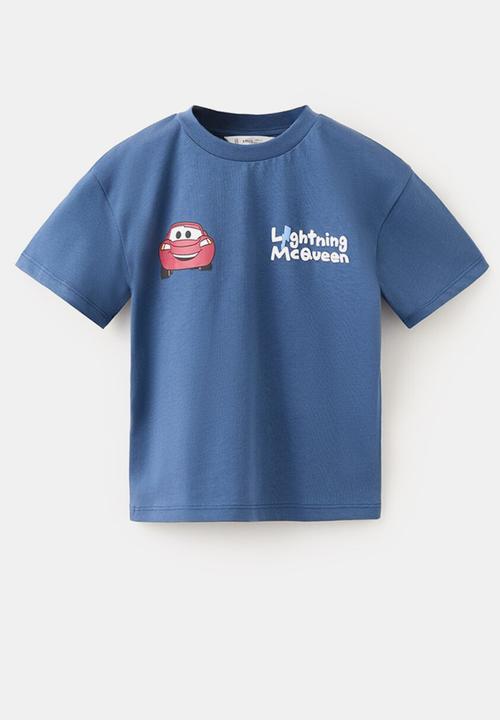 MANGO - T-Shirt Cmcqueen - Medium Blue