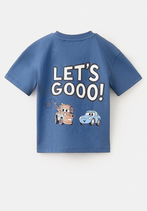 MANGO - T-Shirt Cmcqueen - Medium Blue