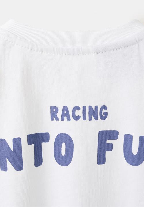 MANGO - T-Shirt CARS - White