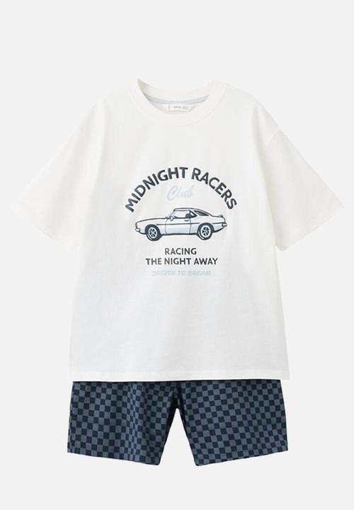 MANGO - Pyjama RACERPI - Natural