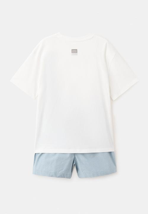 MANGO - Pyjama CLASSPI - Natural