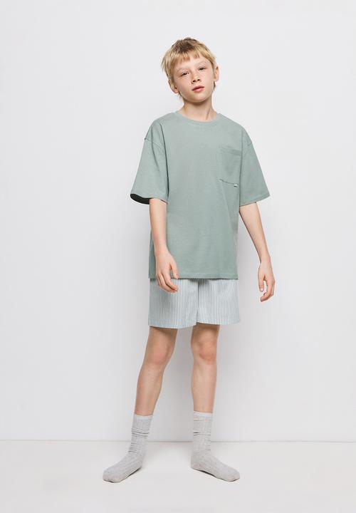 MANGO - Pyjama CLASSPI - Green