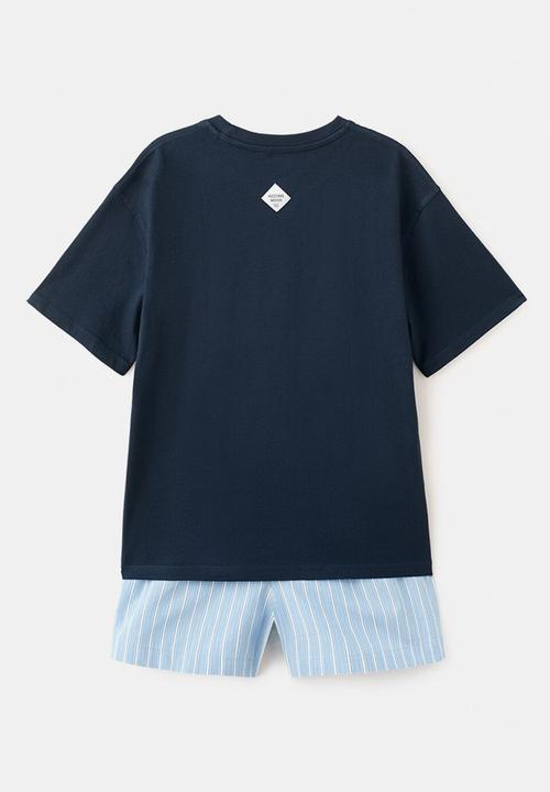 MANGO - Pyjama CLASSPI - Navy
